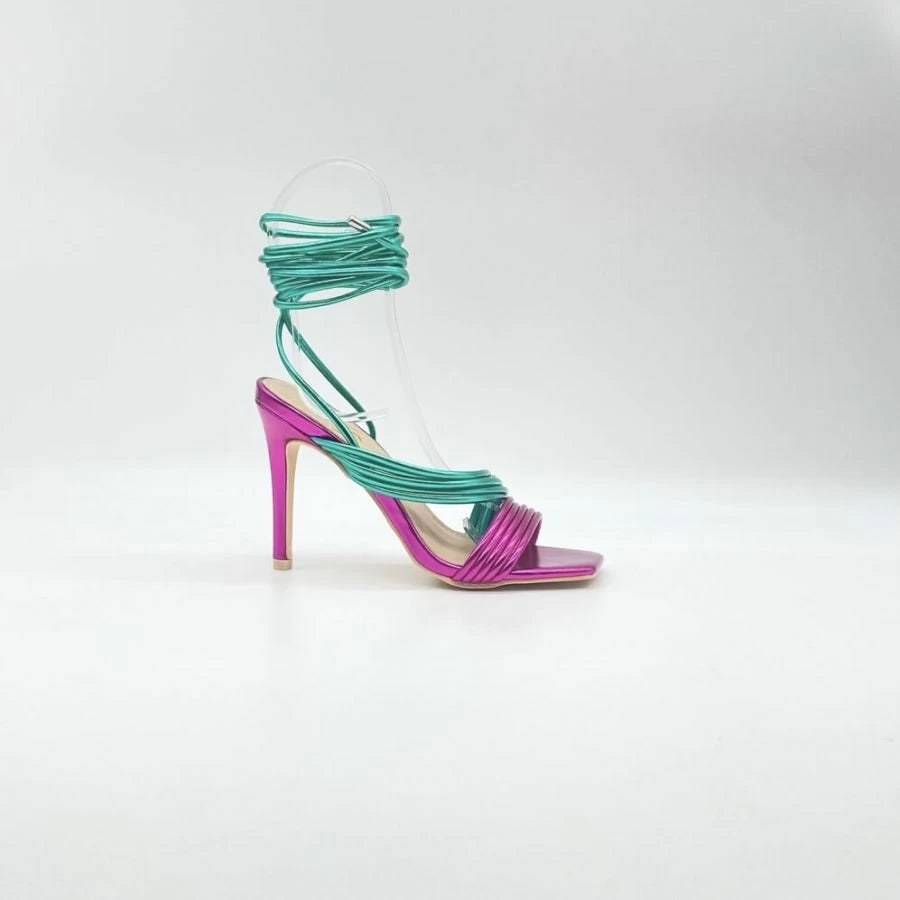 Sandali fascette lace up sa2023-14