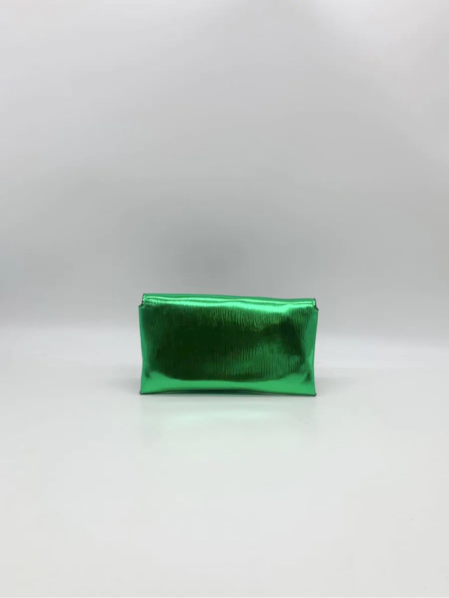 Pochette Effetto Metallizzato Ra1013|Colore:Verde