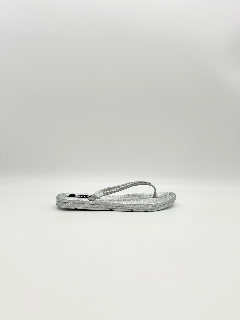Sandali infradito strass tp4404|Colore:Argento