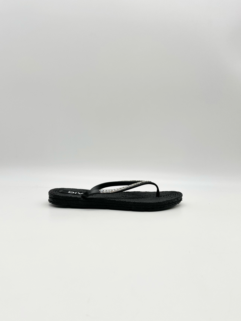 Rhinestone flip flop sandals tp4404