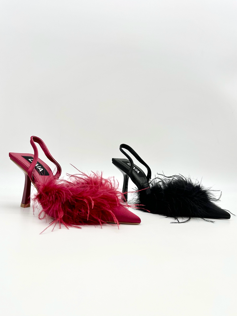 Feder Slingback-Pumps P-1367