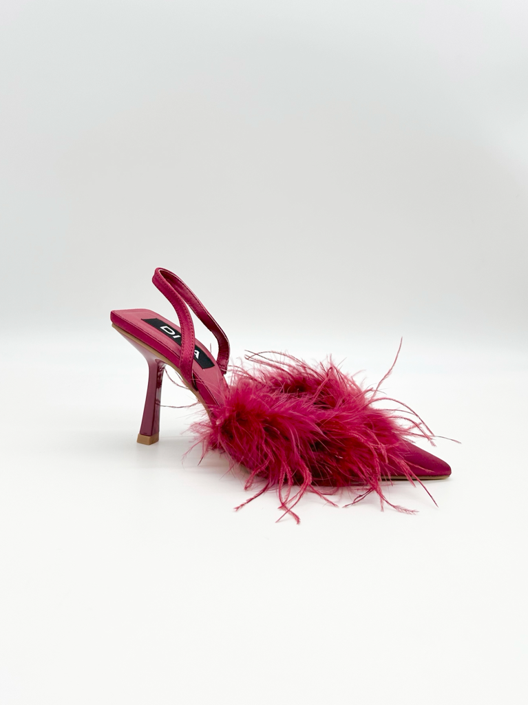Feder Slingback-Pumps P-1367