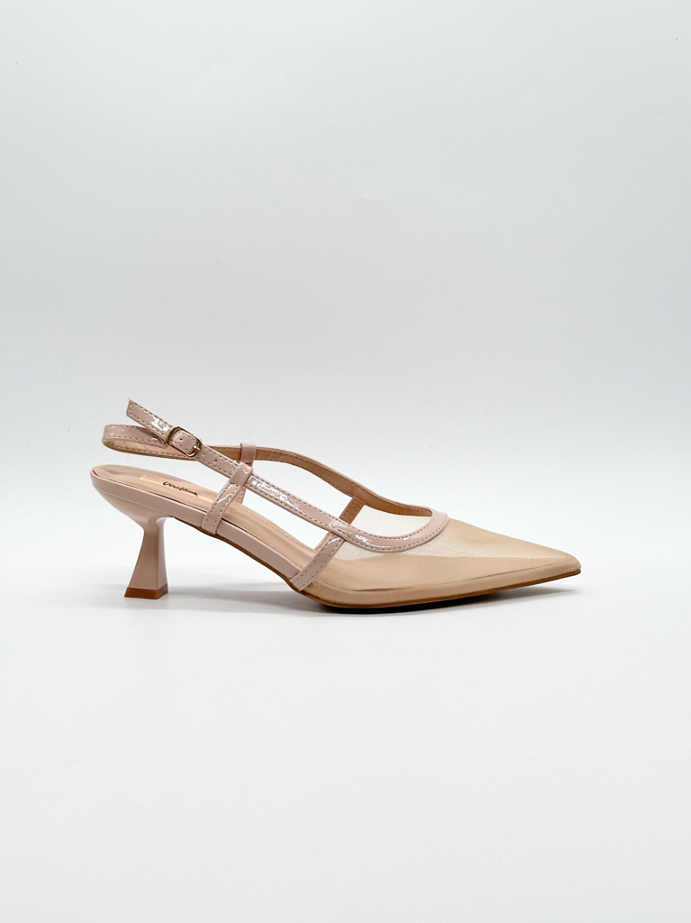 Decolletè slingback vb51388|Colore:Beige
