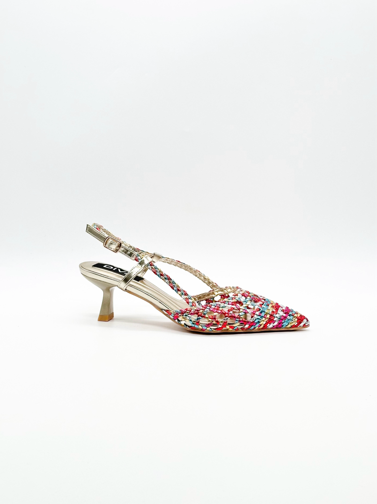 Decolletè slingback AB5B-L4188-01|Colore:Multicolore
