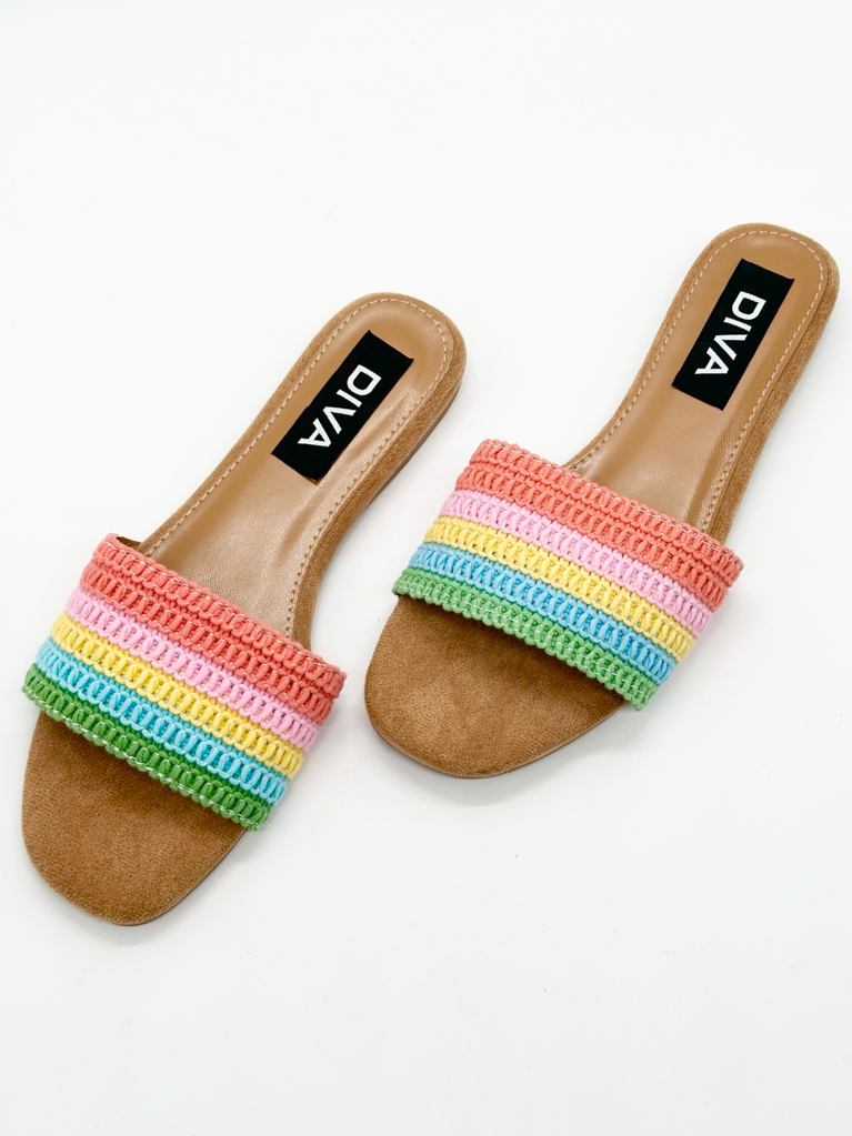 Ciabattine multicolor 6969