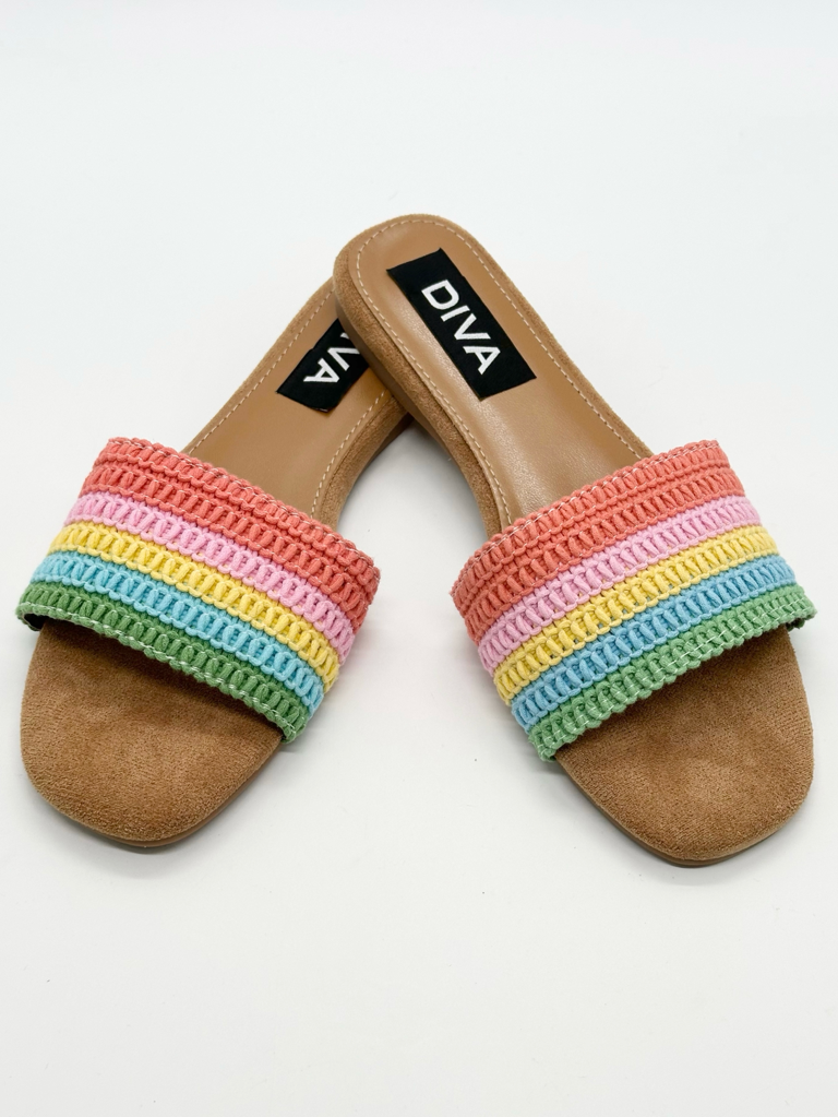Ciabattine multicolor 6969