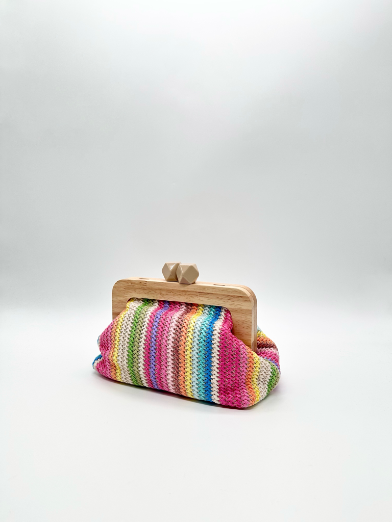 Pochette clutch crochet Ra2109