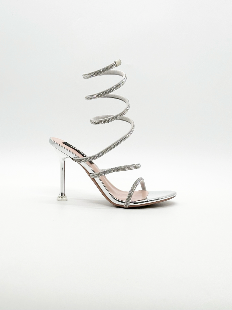 Rhinestone Anklet Sandals V5A-L5009-1