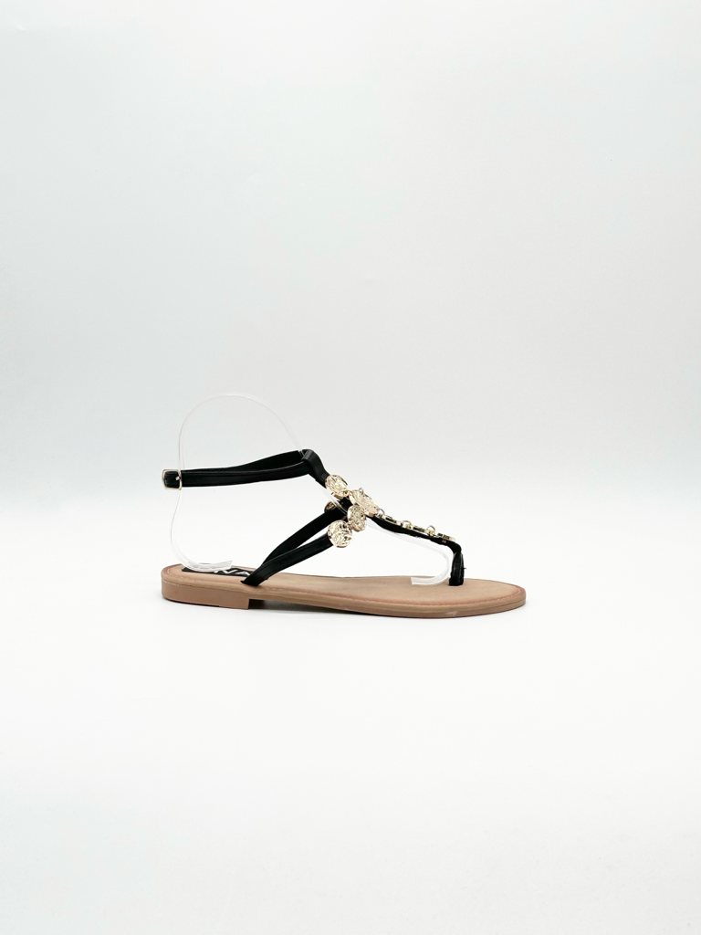 Sandali dettaglio oro ws006