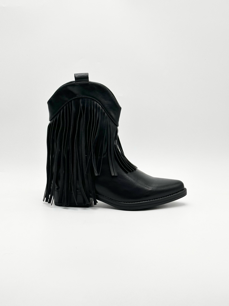 Camperos frange ml524|Colore:Nero
