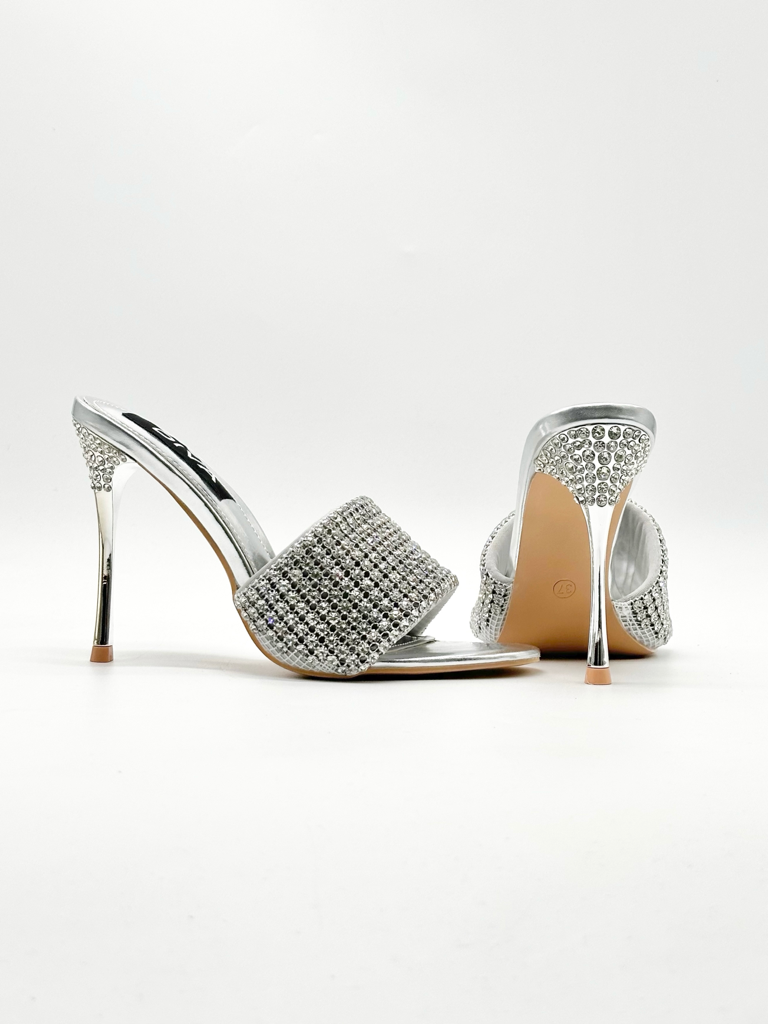 Sandali mules strass mg3320b