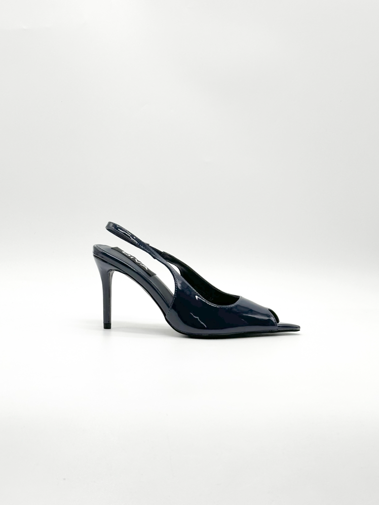 Decolletè spuntato slingback JMW1274-3|Colore:Blu