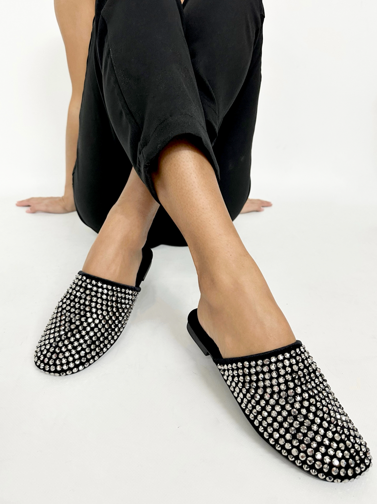 Mules strass 9730