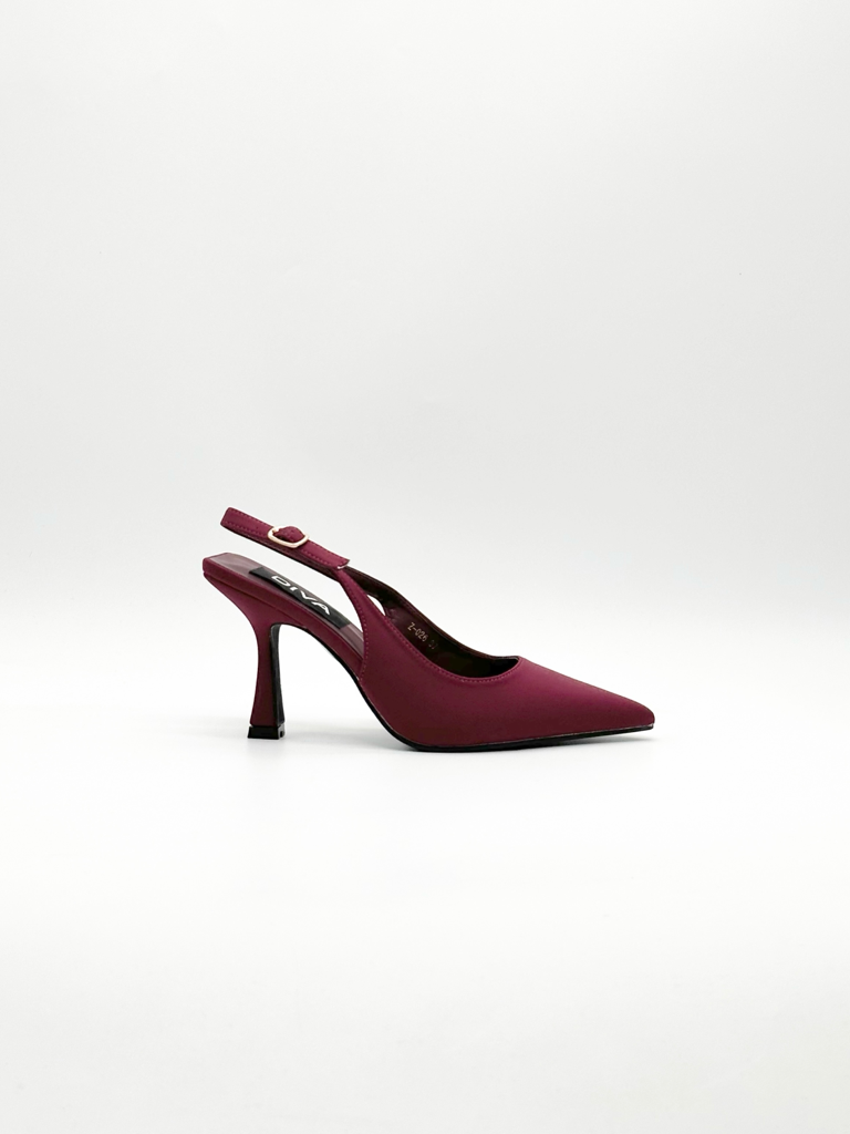 Decolletè slingback z-026|Colore:Bordeaux