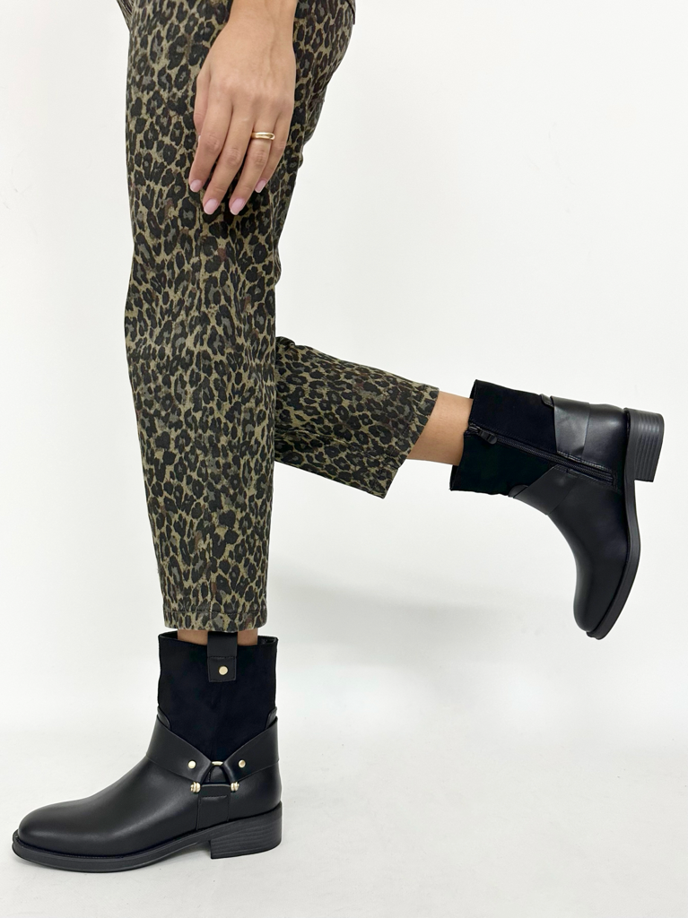 Stivaletti bicolor c-885