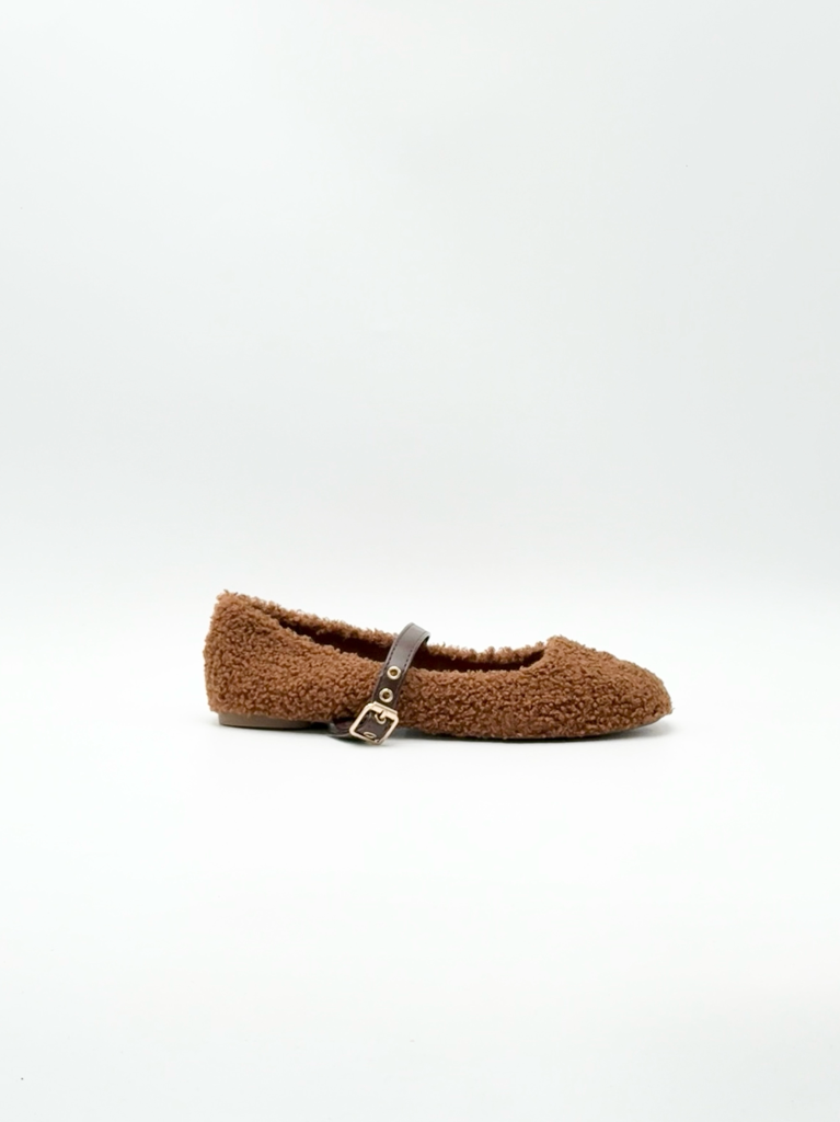 Ballerine teddy a736|Colore:Cuoio