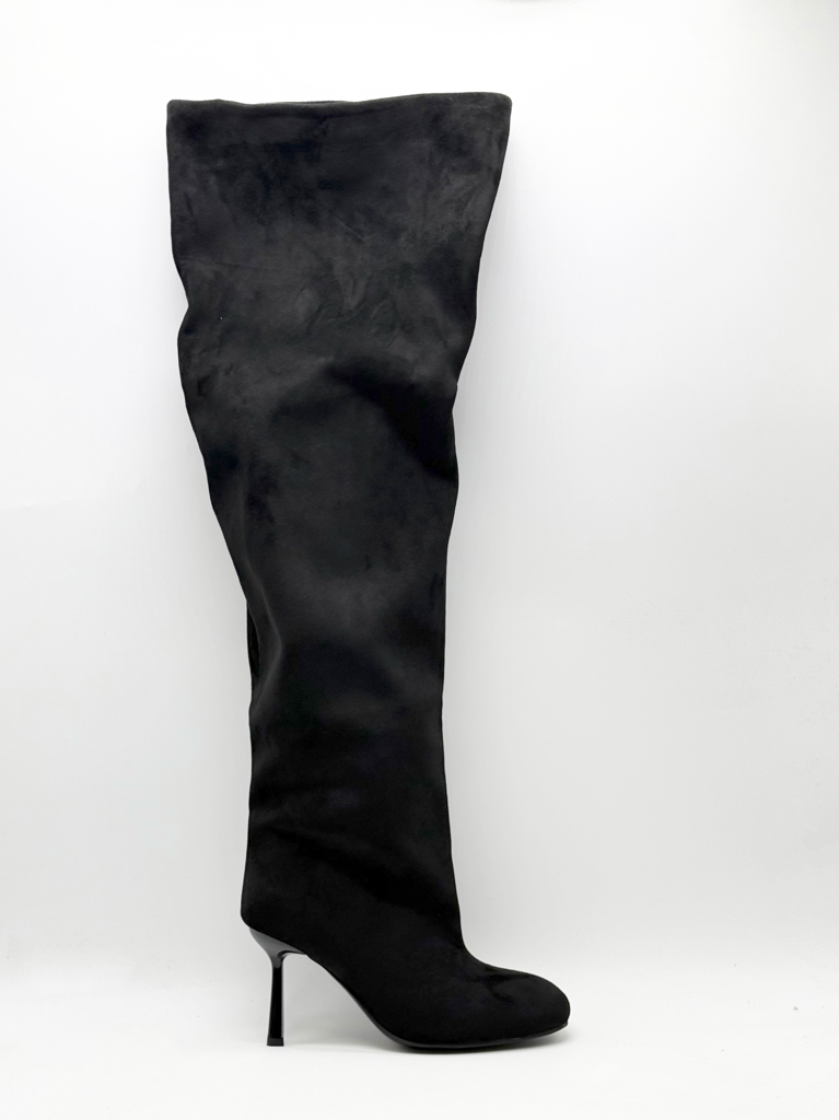 Stivali gambale alto k0160|Colore:Nero