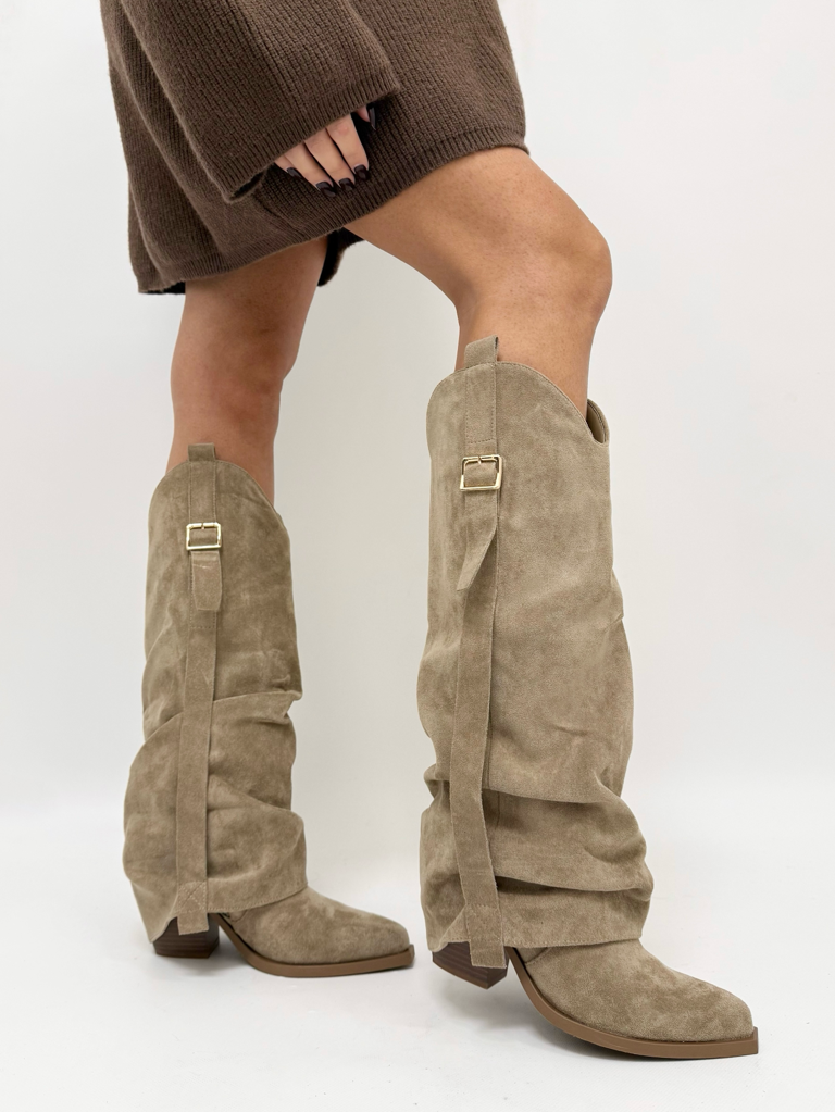 Camperos risvolto a9831|Colore:Khaki