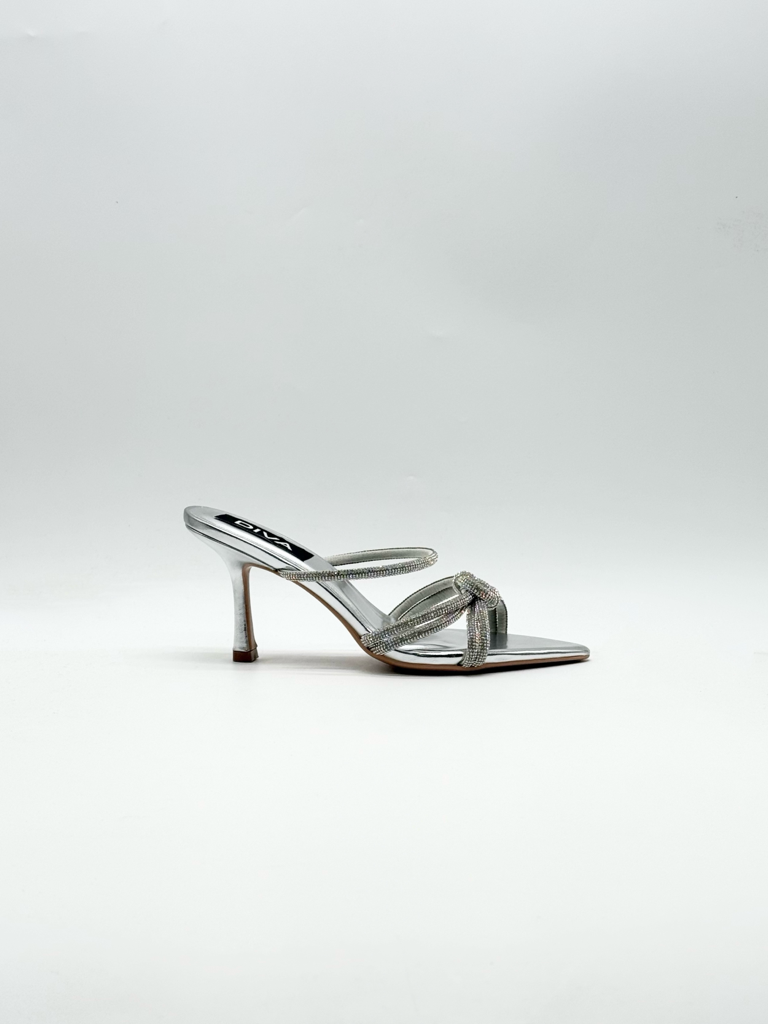 rhinestone mule sandals BOT07
