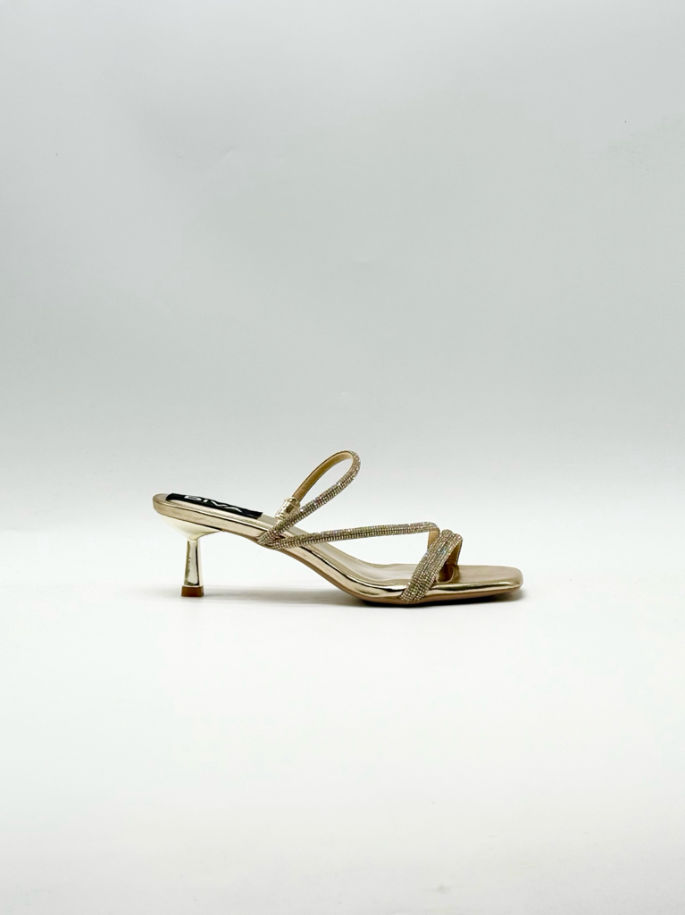 Sandali mules strass BOT16