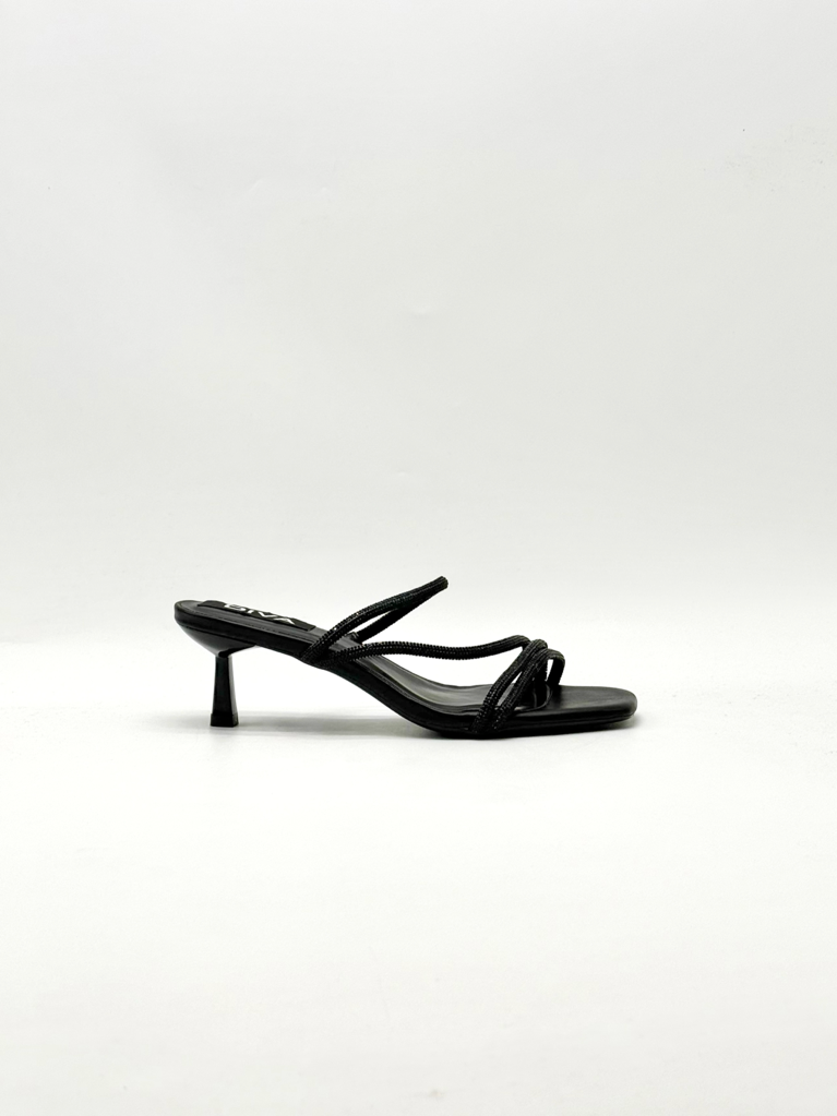 Sandali mules strass BOT16