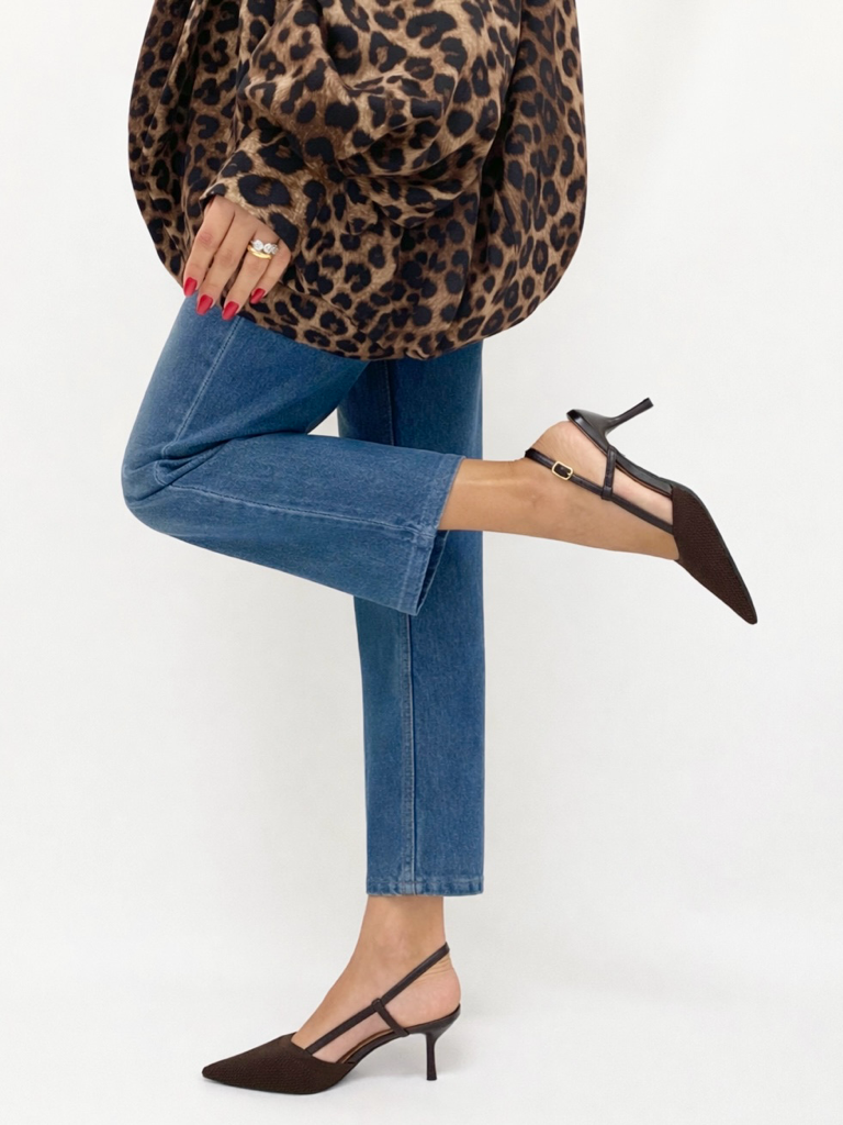 Decolletè slingback 77-715