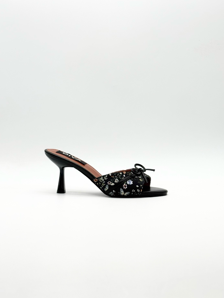 Flower mules sandals P-1476