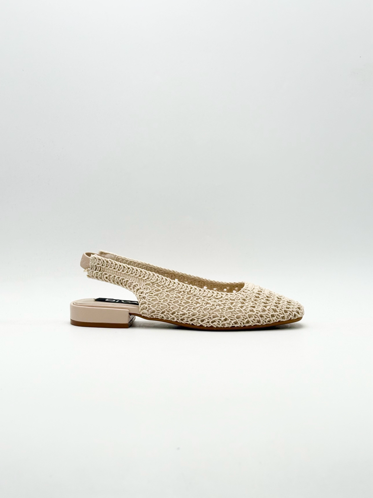 Slingback ballet flats qq-289