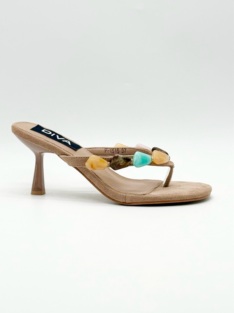 Sandali infradito pietre P-1515