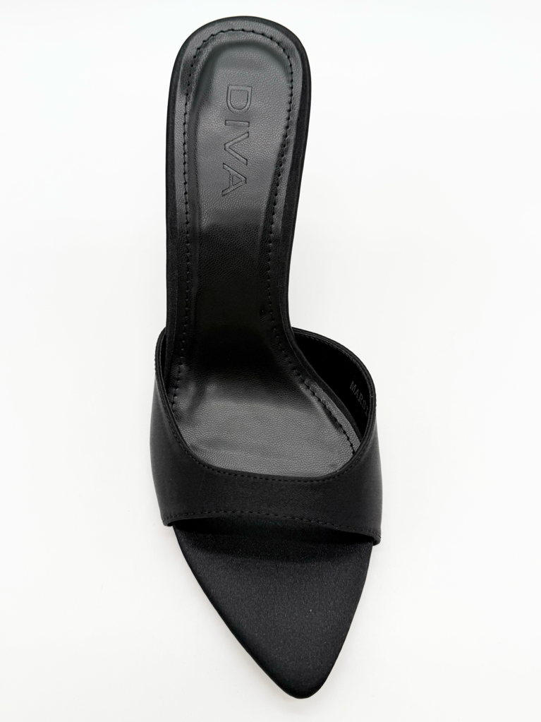 Sandali mules diva collection marsiglia |Colore:Nero