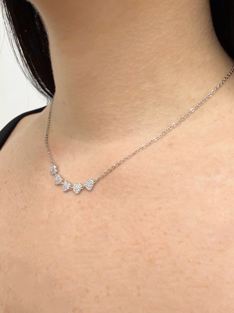 collana cuori amour