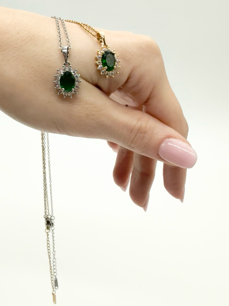 collana smeraldo