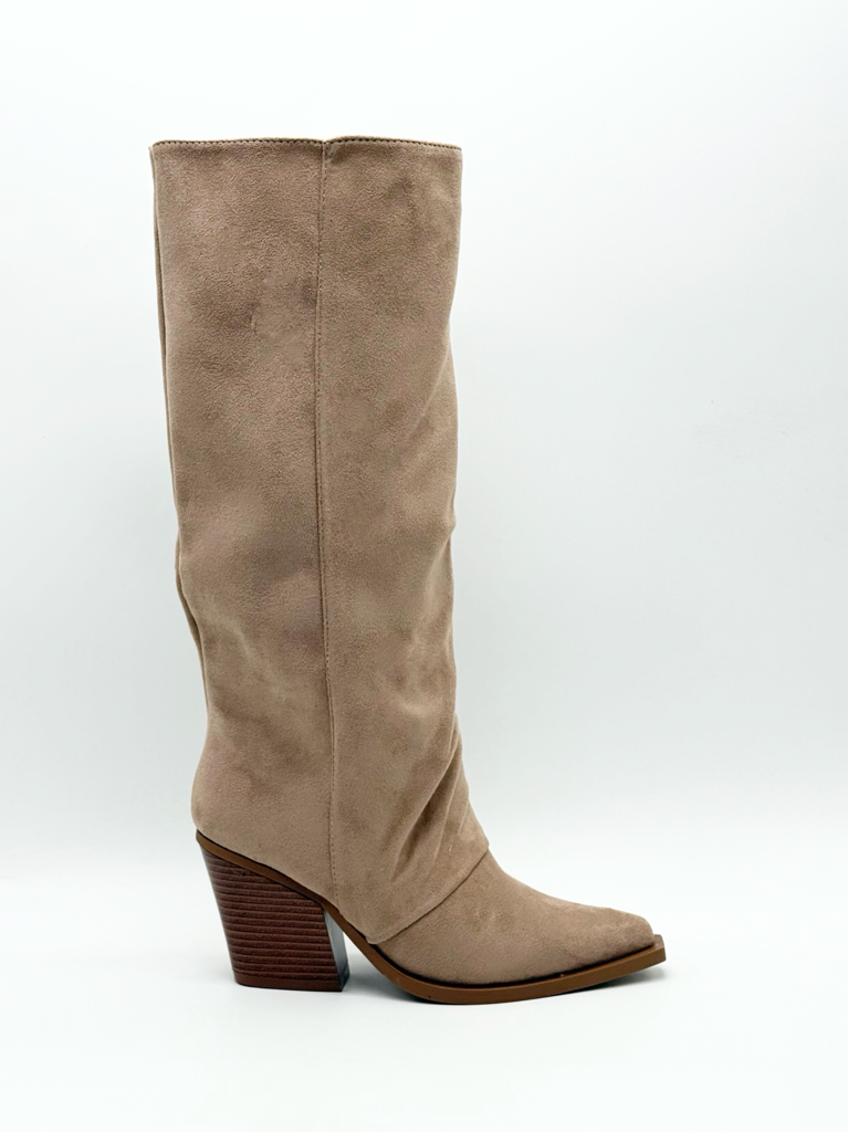 Stivali diva collection corinne |Colore:Tortora