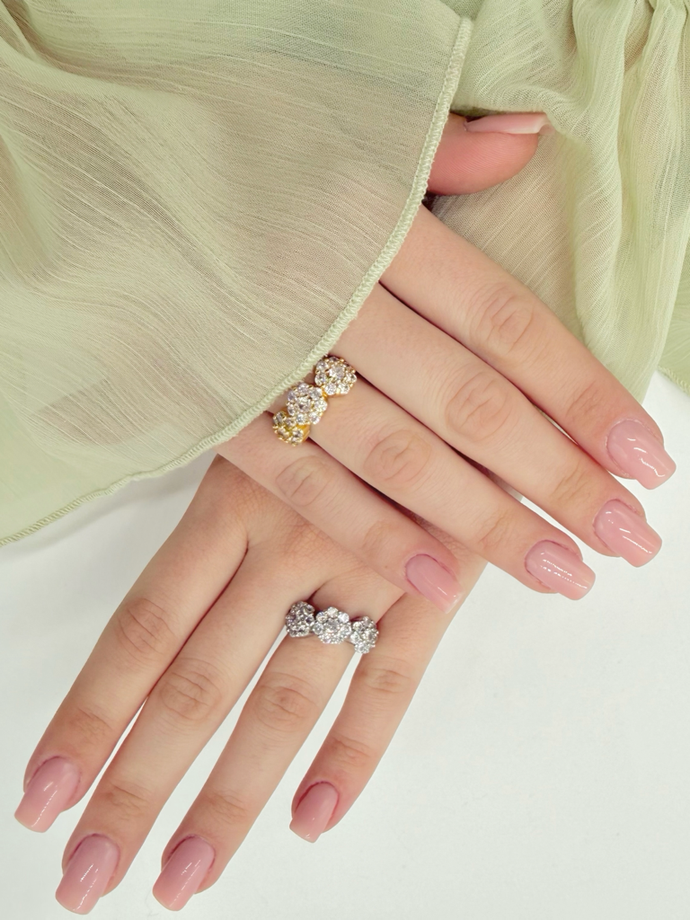 anello flower |Colore:Oro