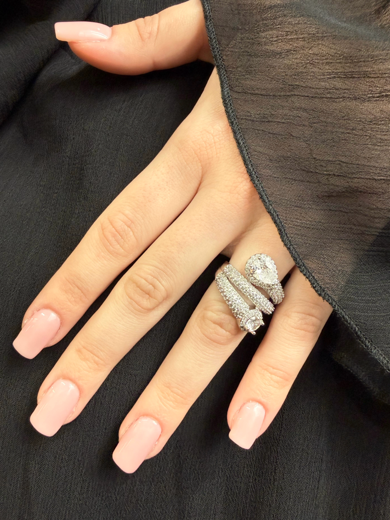 Anello luce |Colore:Argento