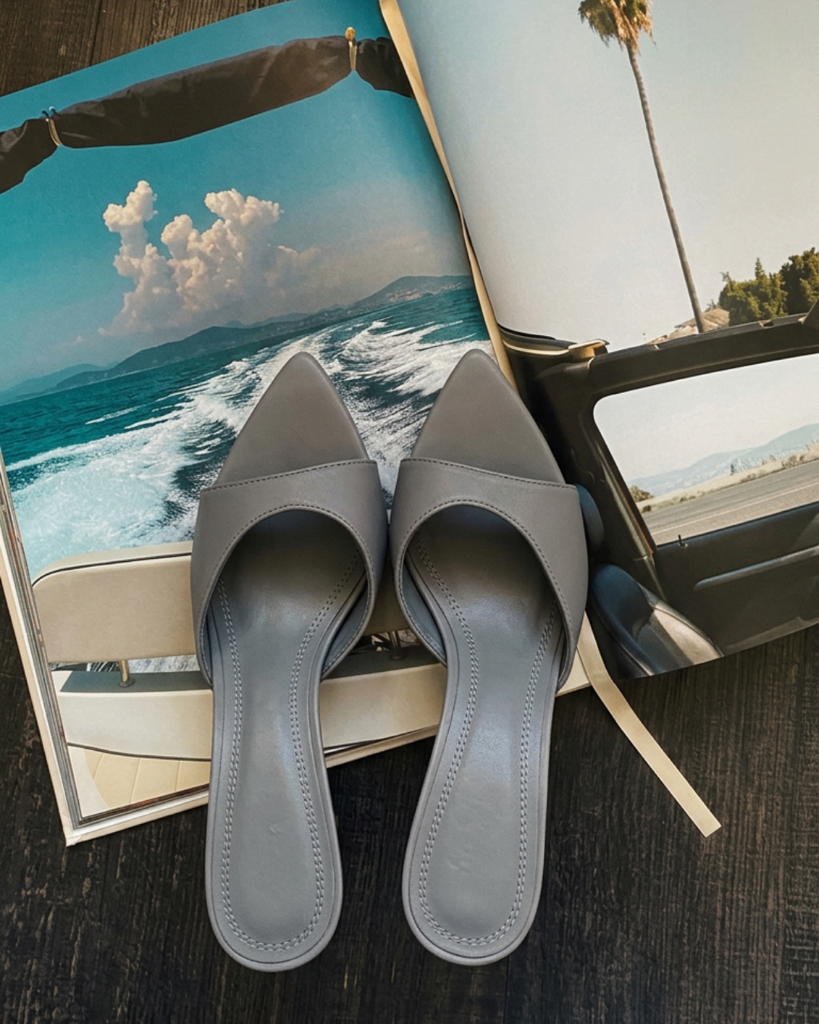 Sandali mules diva collection marsiglia |Colore:Grigio