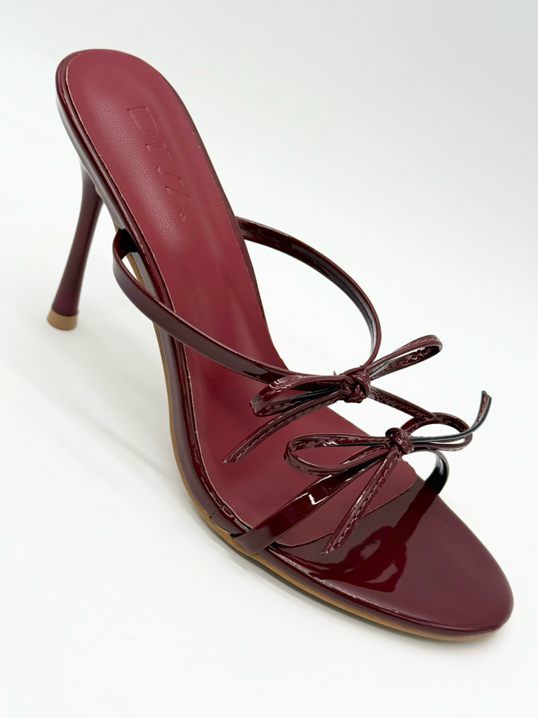 Sandali fiocco diva collection dame |Colore:Bordeaux