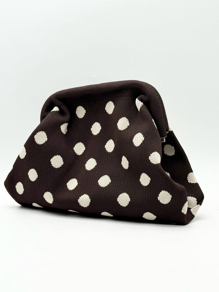 pochette pois ZYL219955|Colore:Marrone
