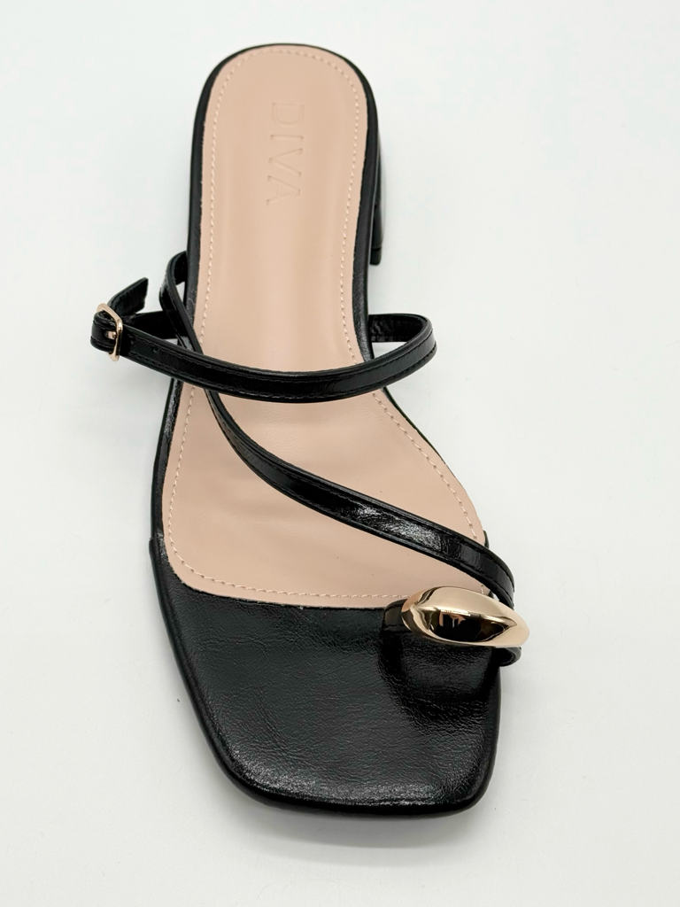 Sandali diva collection victoria |Colore:Nero