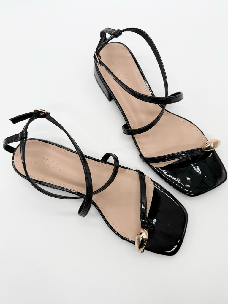 sandali diva collection ines |Colore:Nero