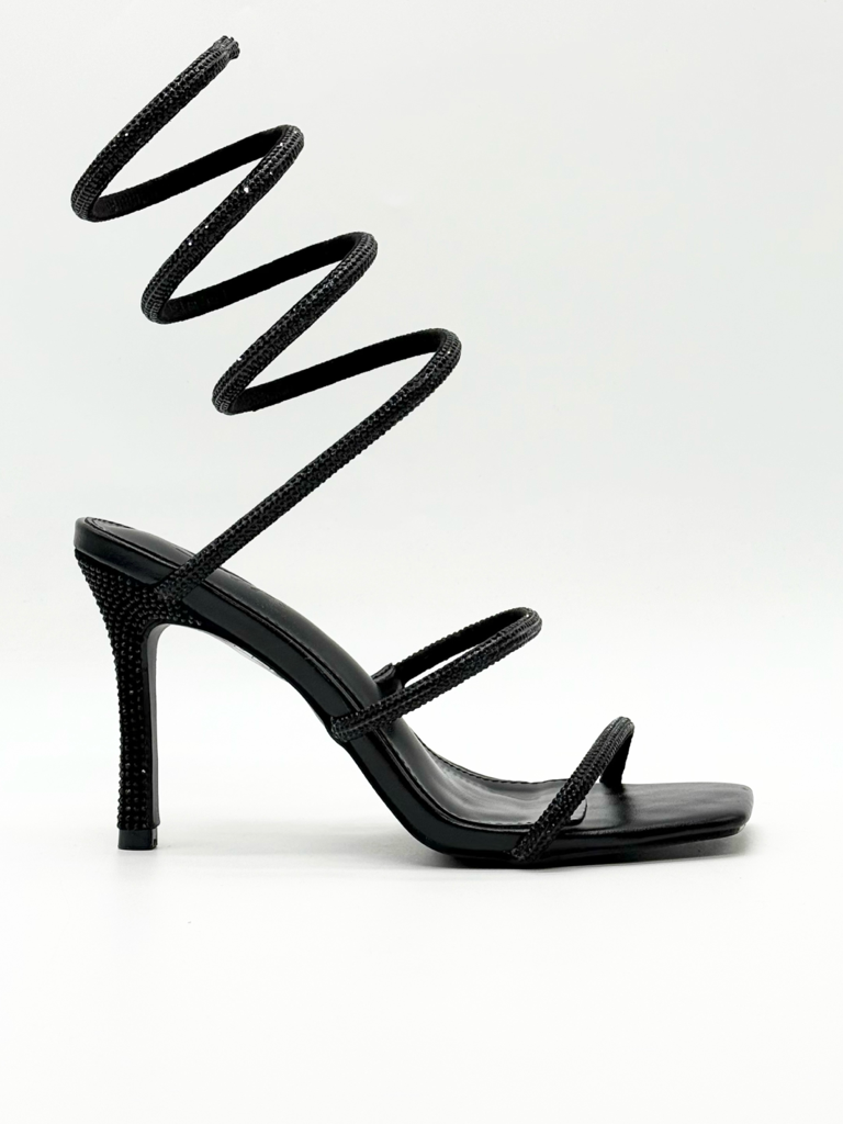 Sandali cavigliera diva collection mentone|Colore:Nero