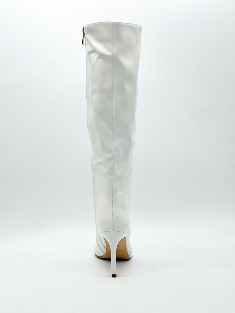 Stivali tacco X8191|Colore:Bianco