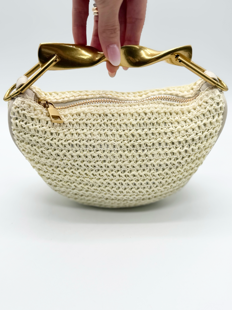 pochette paglia ra2327|Colore:Beige