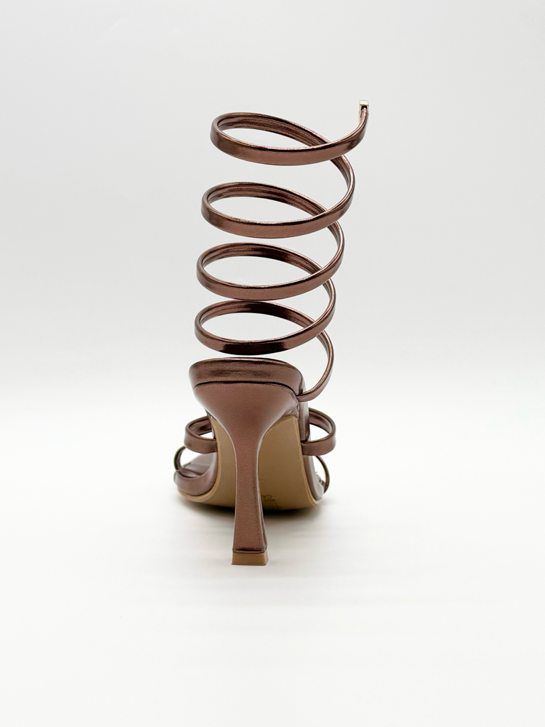 Sandali cavigliera Diva collection Cannes|Colore:Bronzo