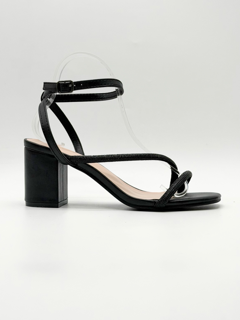 Sandali strass diva collection rl-30|Colore:Nero