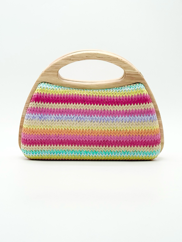 pochette paglia bp1805|Colore:Multicolore