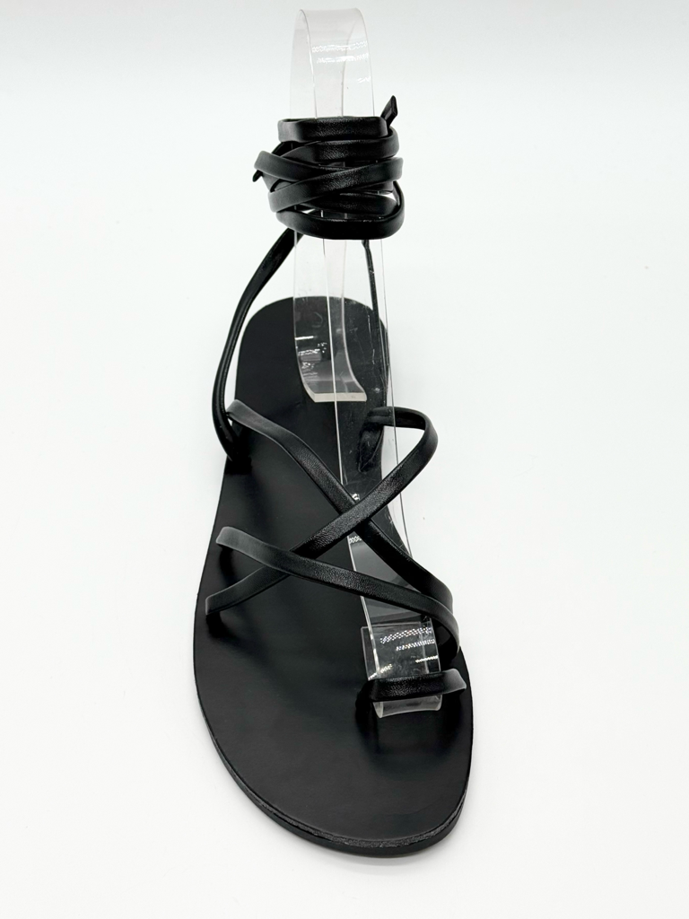 Sandali lace up diva collection valence|Colore:Nero