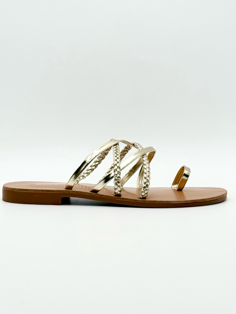 Sandali diva collection cannet |Colore:Oro