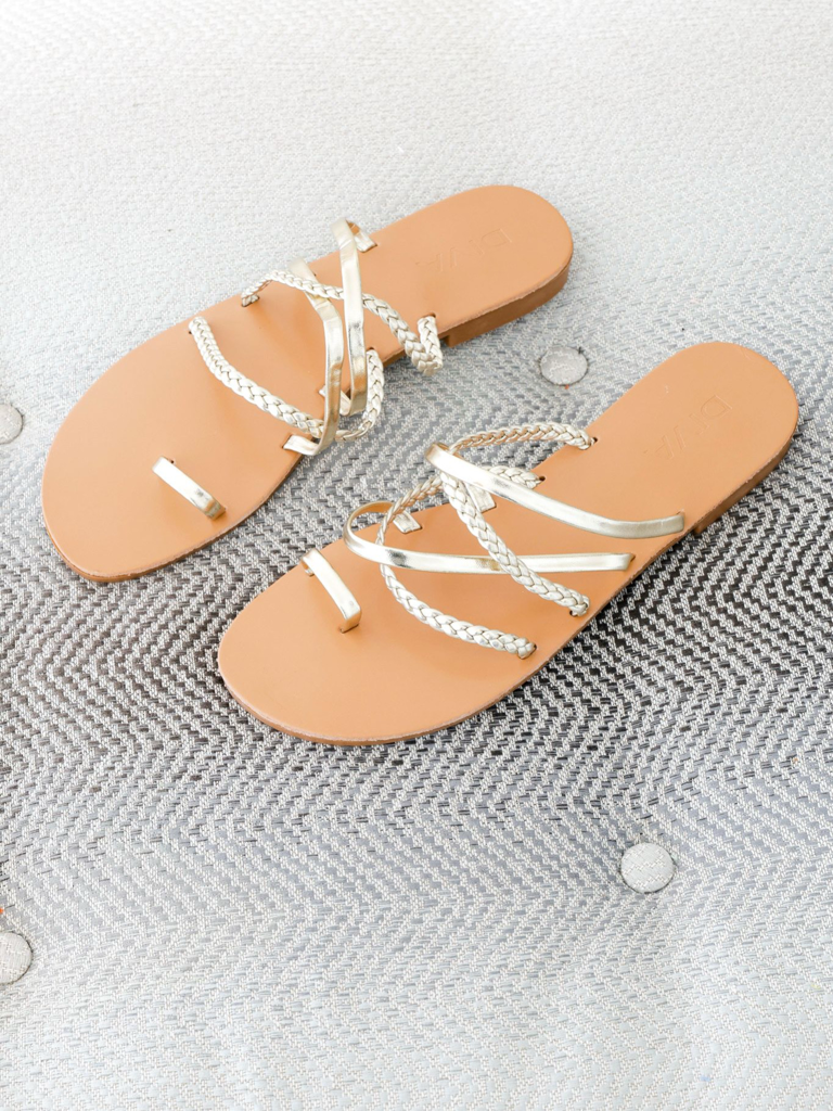 Sandali diva collection cannet |Colore:Oro