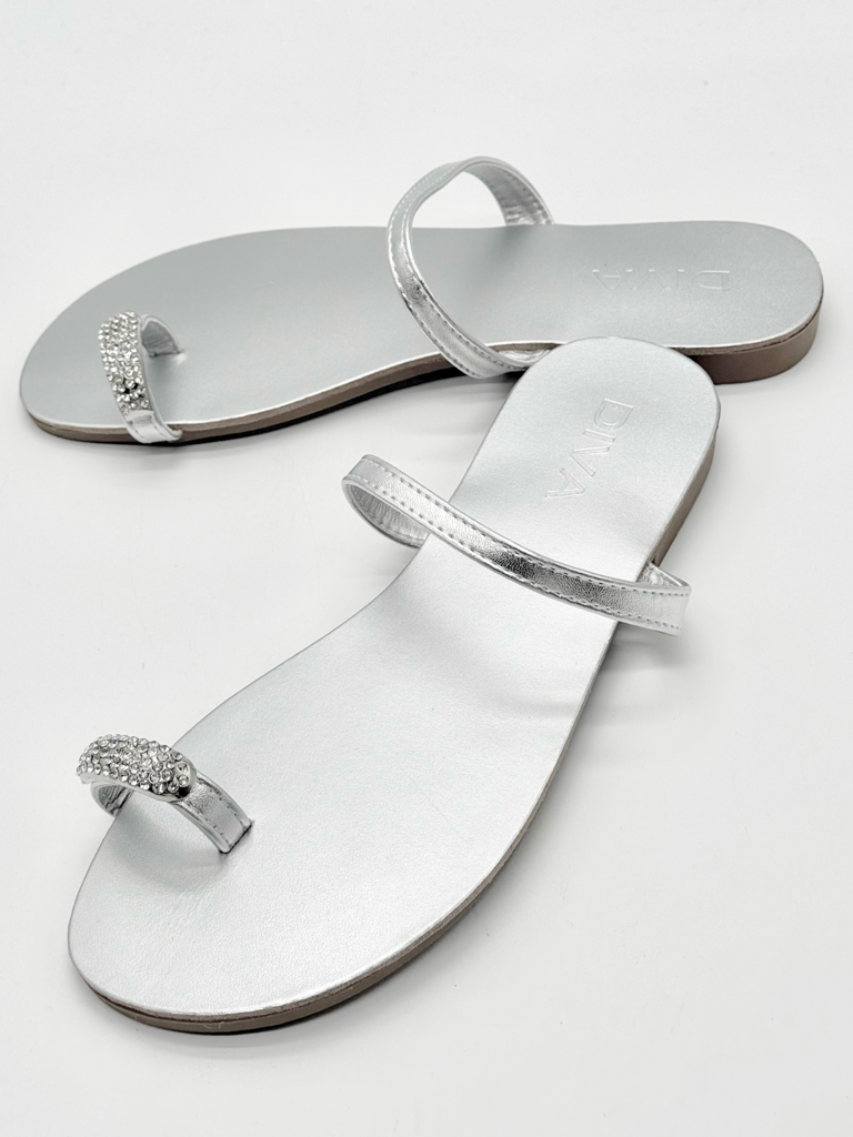 Sandali diva collection calais |Colore:Argento